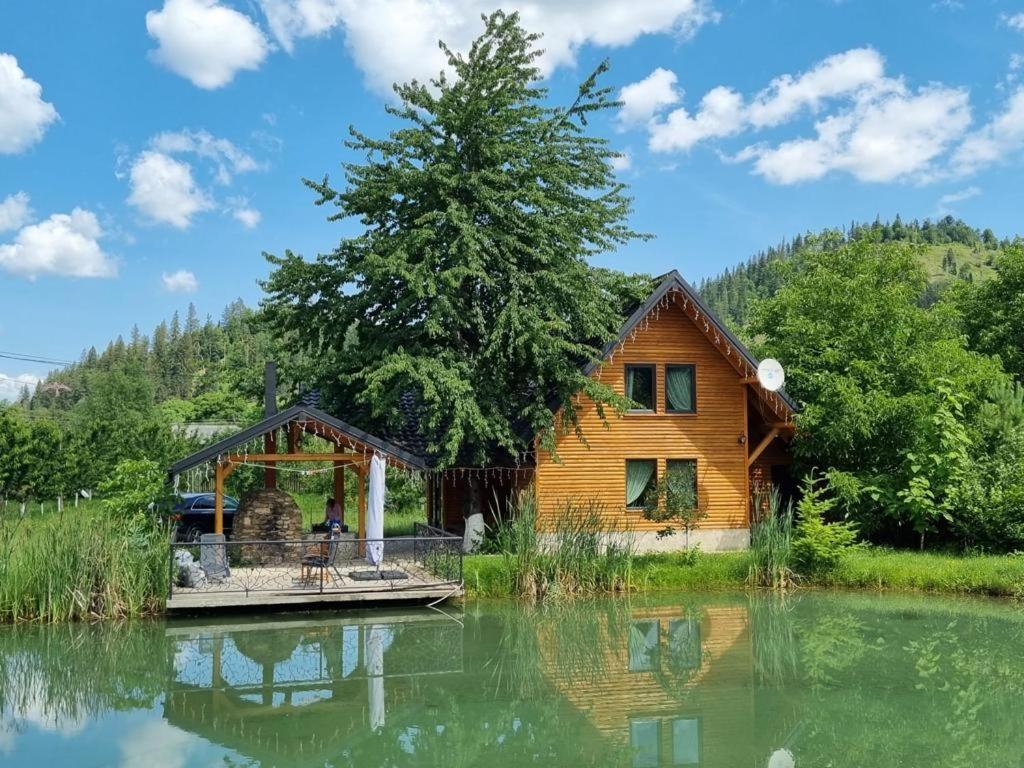 Moonlake Chalet Gainesti Ngoại thất bức ảnh